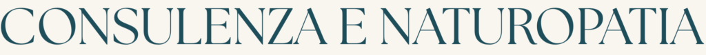 consulenza e naturopatia