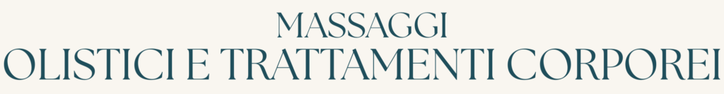  Massaggi Olistici e Trattamenti Corporei WeAreHolis